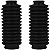 Sanfona coifa bengala 13 dentes CG125 CG150 CG160 Fan Titan Start Sport com adaptador - Imagem 2
