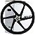 Roda dianteira de alumínio liga leve freio a disco CG150 Fan Titan ESD EX 2004 a 2013 com rolamentos Scud - Imagem 1