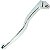 Manete de freio a disco embreagem YBR125 Factor XTZ125 2000 a 2016 cromado - Imagem 3