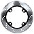 Disco de freio traseiro CB300 CB300R 2009 a 2015 - Imagem 2