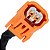 Sensor do ABS roda dianteira CB300 XRE300 2010 a 2018 com chicote - Imagem 2