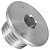 Tampa lateral do motor lado esquerdo CG160 Fan Titan Start NXR160 Bros XRE190 2016 em diante cinza com parafusos e junta - Imagem 7