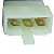 Kit conjunto travas chave ignição C100 Biz 2002 a 2005 trava banco 2 peças - Imagem 5