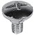 Parafuso Phillips especial cromado M6X12 tampa lateral direita CG125 CG150 CG160 2009 em diante - Imagem 3