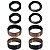 Kit bucha interna externa atrito deslizante do garfo bengala CRF230 XR200 NX350 Sahara bronzina trava retentor guarda pó - Imagem 5