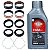 Kit bucha interna externa atrito deslizante do garfo bengala CRF230 XR200 NX350 Sahara bronzina trava retentor guarda pó - Imagem 1
