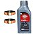 Kit bucha externa atrito guia do garfo bengala CG150 CG160 Fan TItan Start Sport NXR125 NXR150 Bros XRE190 bronzina - Imagem 1