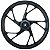 Roda dianteira de alumínio liga leve freio a disco CG150 CG160 Fan Titan ESD EX 2014 em diante rolamentos pé de galinha - Imagem 1