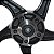 Roda dianteira de alumínio liga leve freio a disco CG150 Fan Titan ESD EX 2004 a 2013 com rolamentos mod pé de galinha - Imagem 2