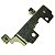 Trava suporte fechadura do banco Biz125 2006 a 2010 Jet50 2014 a 2020 com parafusos - Imagem 6