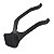 Trava da tampa carenagem lateral banco Biz100 Biz110 Biz125 2006 a 2017 NX400 Falcon CB300F Twister 23/ com chave - Imagem 2