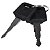 Trava da tampa carenagem lateral banco Biz100 Biz110 Biz125 2006 a 2017 NX400 Falcon CB300F Twister 23/ com chave - Imagem 7
