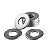Kit 200 arruela lisa M12 alumínio Bujão óleo carter CG125 CG150 CG160 CRF250F Bros 12mm - Imagem 2