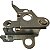 Trava suporte fechadura do banco CBX250 CB250 Twister CB300 CB300F CBX200 Strada NX400 Falcon - Imagem 6