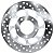 Disco de freio dianteiro Biz125 Biz125+ EX 2006 em diante Shineray Phoenix50+ Jet50 Jet125 - Imagem 1