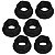 Kit parafusos prisioneiros coroa YS250 Fazer XTZ150 Crosser XTZ250 Lander Tenere com porca - Imagem 2