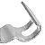 Abraçadeira braçadeira mangueira flexivel guia freio traseiro CRF250 CRF250F - Imagem 6