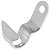 Abraçadeira braçadeira mangueira flexivel guia freio traseiro CRF250 CRF250F - Imagem 2