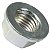 Porca M10 sextavada com flange chave 14 - Imagem 2