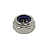 Porca M10 sextavada travante inox A2 304 - Imagem 1