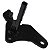 Estribo pedal apoio suporte pedaleira dianteira tubular direito YS150 Fazer 2016 em diante - Imagem 6