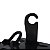 Estribo pedal apoio suporte pedaleira dianteira tubular direito YS150 Fazer 2016 em diante - Imagem 10
