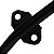 Estribo pedal apoio suporte pedaleira dianteira tubular CG125 ML125 Turuna125 1977 a 1988 - Imagem 10