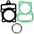 Jogo kit de juntas superior do motor Kit A CG125 Titan Fan NXR125 Bros XLR125 2000 a 2008 - Imagem 1