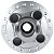 Cubo roda de freio a tambor traseiro CG125 Titan ML125 Turuna125 Today125 1977 a 1999 - Imagem 1