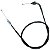 Cabo do acelerador B YBR125 Factor 2014 a 2016 retorno - Imagem 1