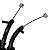 Cabo do acelerador duplo A B XTZ250 Lander 2007 a 2015 - Imagem 5