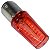 Lâmpada da lanterna stop freio moto P21 21W 5W LED Biz Biz125 Biz100 Pop Bros CG125 CG150 Sequencial Strobo vermelha - Imagem 2