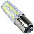 Lâmpada da lanterna stop freio moto P21 21W 5W LED C100 Biz Biz125 Biz100 Pop Bros CG125 CG150 Sequencial Strobo branca - Imagem 6