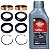 Kit bucha externa atrito guia garfo bengala CG150 CG160 Fan Titan Start Sport NXR125 NXR150 Bros XRE190 trava retentor - Imagem 1