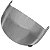 Viseira capacete Zarref V4 Classic cromada espelhada - Imagem 1