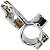 Manicoto de embreagem esquerdo YBR125 YBR150 Factor RD135 YS150 Fazer cromado - Imagem 4