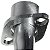 Escape escapamento descarga cromado esportivo estralador Pop100 2007 a 2015 modelo latinha proteção - Imagem 5