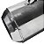 Escape escapamento descarga cromado esportivo estralador CG150 Titan ES KS 2004 a 2008 modelo turuna proteção - Imagem 4