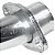 Escape escapamento descarga cromado esportivo estralador CG150 Titan ES KS 2004 a 2008 modelo latinha proteção - Imagem 6