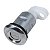 Trava da tampa carenagem lateral banco CB300 CB300F Twister com chave e cabo - Imagem 3
