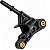 Junção guia suporte fixação bico injetor CG150 Fan Titan Start Cargo 2011 a 2015 NXR150 Bros 2013 a 2015 - Imagem 5