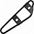 Suporte grade do protetor escape escapamento traseiro XR250 Tornado 2001 a 2008 - Imagem 1