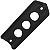 Protetor escape escapamento XR200 XLR125 com parafusos e coxins - Imagem 3