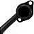 Curva escape escapamento descarga motor preto NXR160 Bros XRE190 2016 em diante - Imagem 4