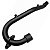 Curva escape escapamento descarga motor preto NXR125 NXR150 Bros 2003 a 2008 - Imagem 4