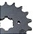 Pinhão de transmissão relação 17 dentes 428 YS150 Fazer YBR150 Factor XTZ150 Crosser YBR125I Factor Durag - Imagem 6