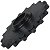 Pinhão de transmissão relação 17 dentes 428 YS250 FZ250 Fazer 2006 em diante XTZ250 Lander 2007 a 2008 Durag - Imagem 7