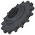 Pinhão de transmissão relação 16 dentes 428 YS250 FZ250 Fazer 2006 em diante XTZ250 Lander 2007 a 2008 Durag - Imagem 6