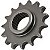 Pinhão de transmissão relação 15 dentes 520 YS250 FZ250 Fazer 2008 em diante XTZ250 Lander Tenere 2009 em diante Durag - Imagem 3