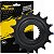 Pinhão de transmissão relação 15 dentes 428 YS250 FZ250 Fazer 2006 em diante XTZ250 Lander 2007 a 2008 Durag - Imagem 1